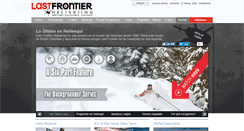 Desktop Screenshot of lastfrontierheli.es